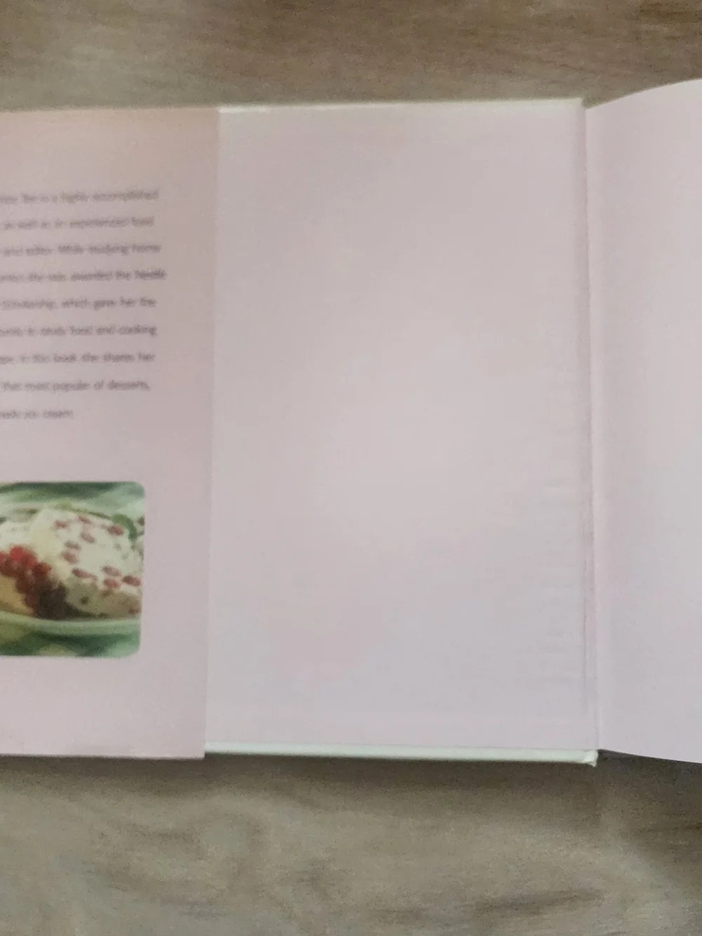 Ice Cream Treats Ser. Hardcover Illustrated Cookbook Recipes